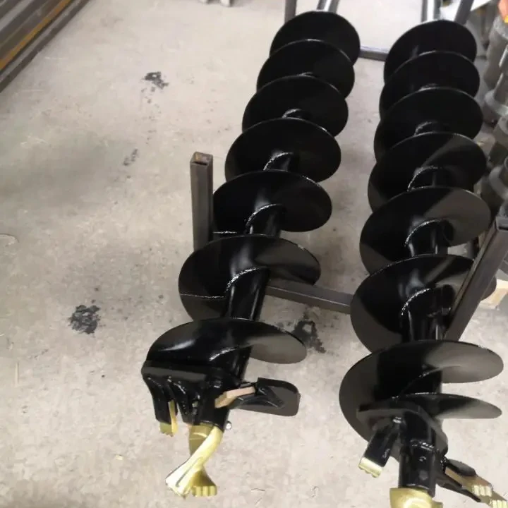 RanSun Excavator Skid Steer Backhoe Loader Hydraulic Drilling Earth Auger Drill Post Hole Digger