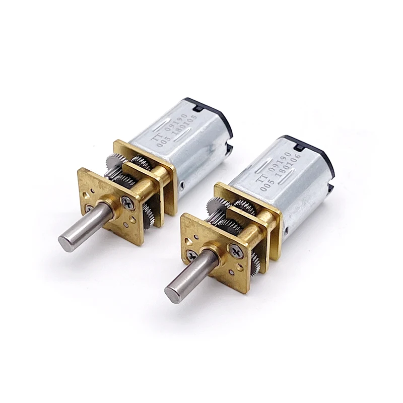 TT Motor High quality electric motor 6v 12v n20 n30 micro dc motor gear for toys 10 rpm 70 rpm 210 rpm 1200rpm