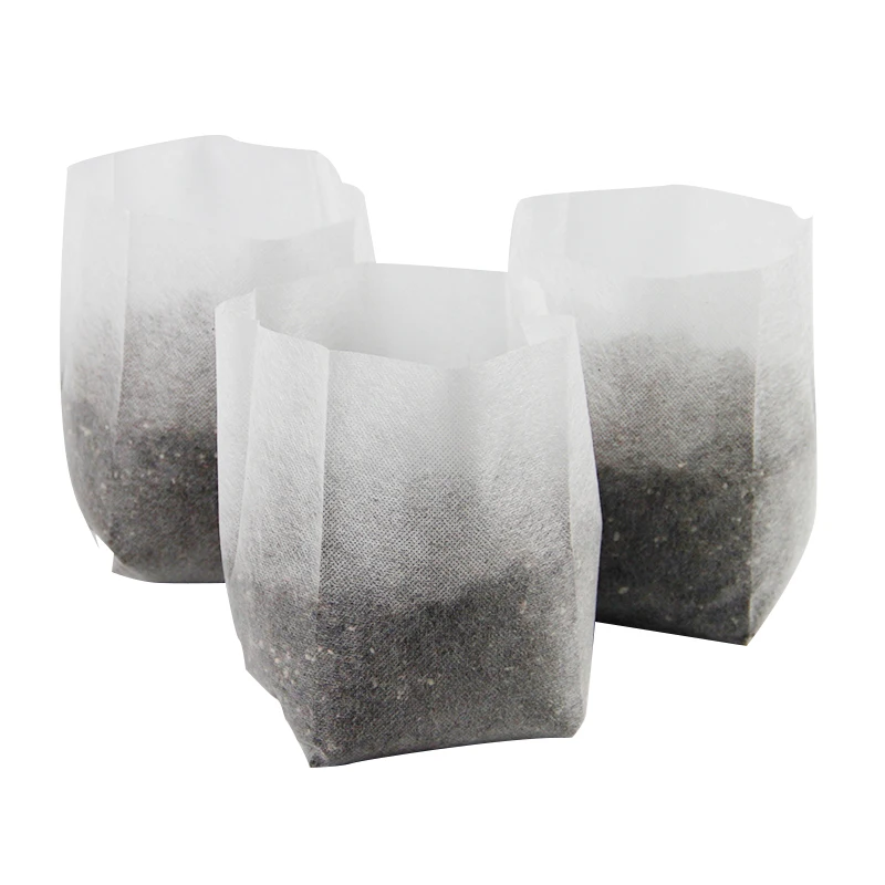 Eco friendly non woven biodegradable bags for seeding bag plant grow tree planting flower