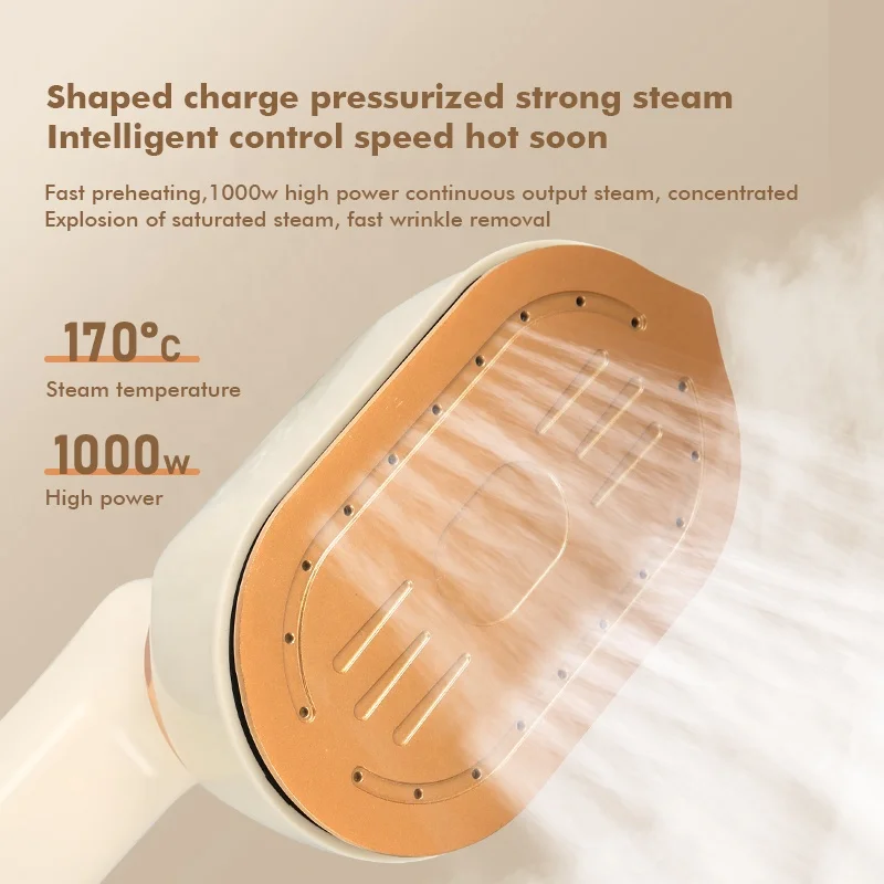 Handheld Wet and Dry Double Hot Steam Generator Portable Garment Steamer Home Travelling Mini Pressing Steam Iron