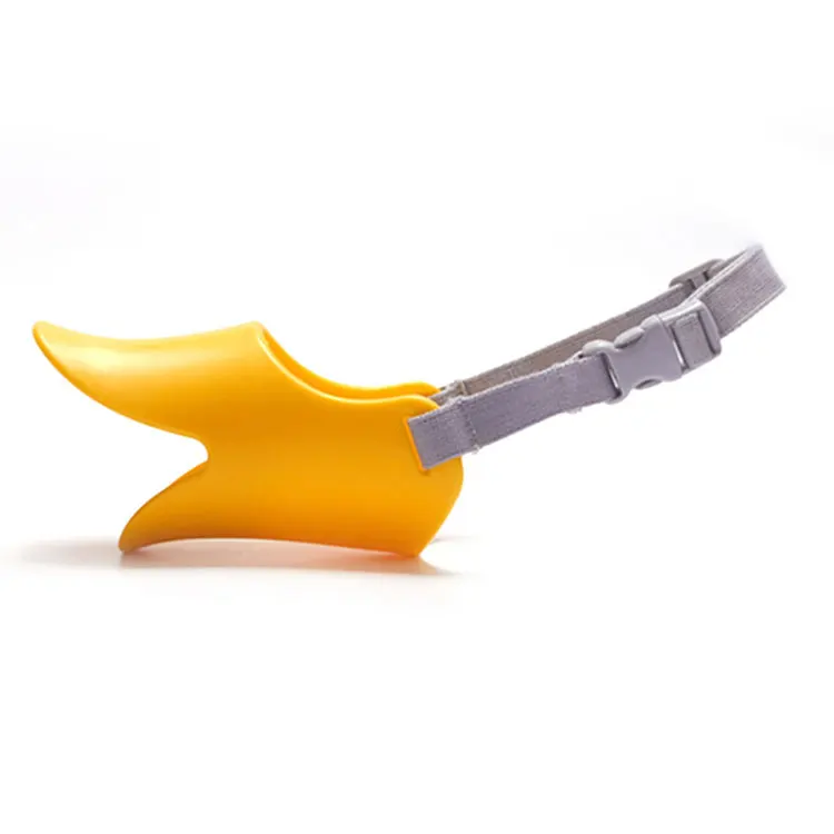 
Latest Design Superior Quality Shaped Novelty Cute Rubber TPR Dog Soft Duck Mouth Cover 