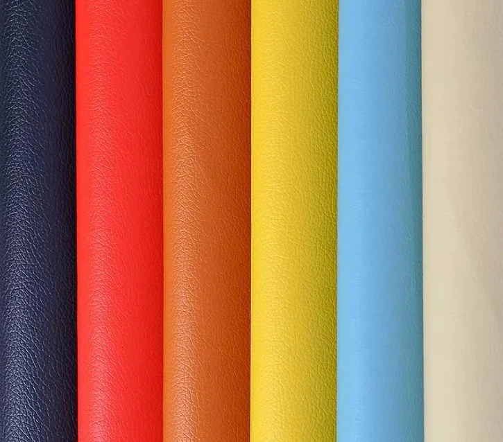Factory Wholesale Cheap And Good Price Customized Soft Durable Vinyl Fabric Embossed PVC Artificial Leather