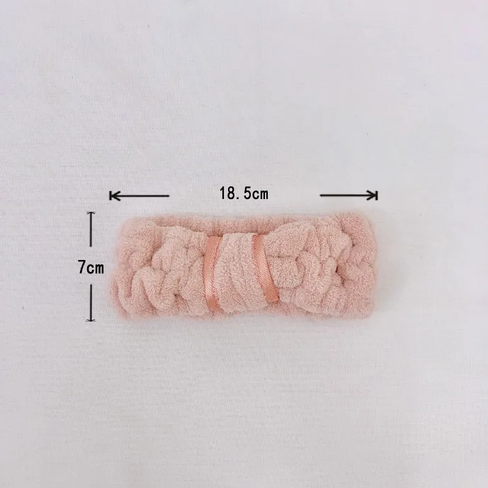 
2021 Face Wash Hairbands Elastic Shower Girl Facial Makeup Spa Headband For Women 