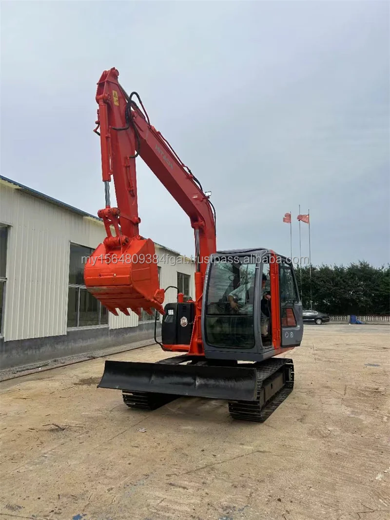Заводская оптовая продажа хорошее состояние Hitachi ZX70 подержанный экскаватор японская оригинальная Вторая машина HandZX70