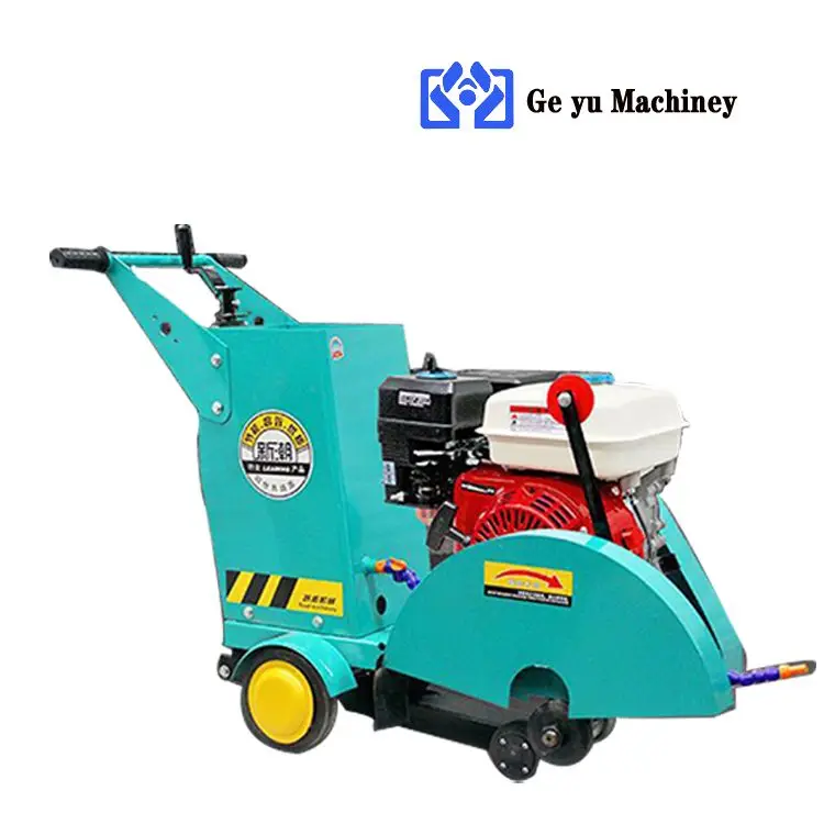 Diesel Gasoline Asphalt Concrete Floor Road Cutter Saw Cutting Machine