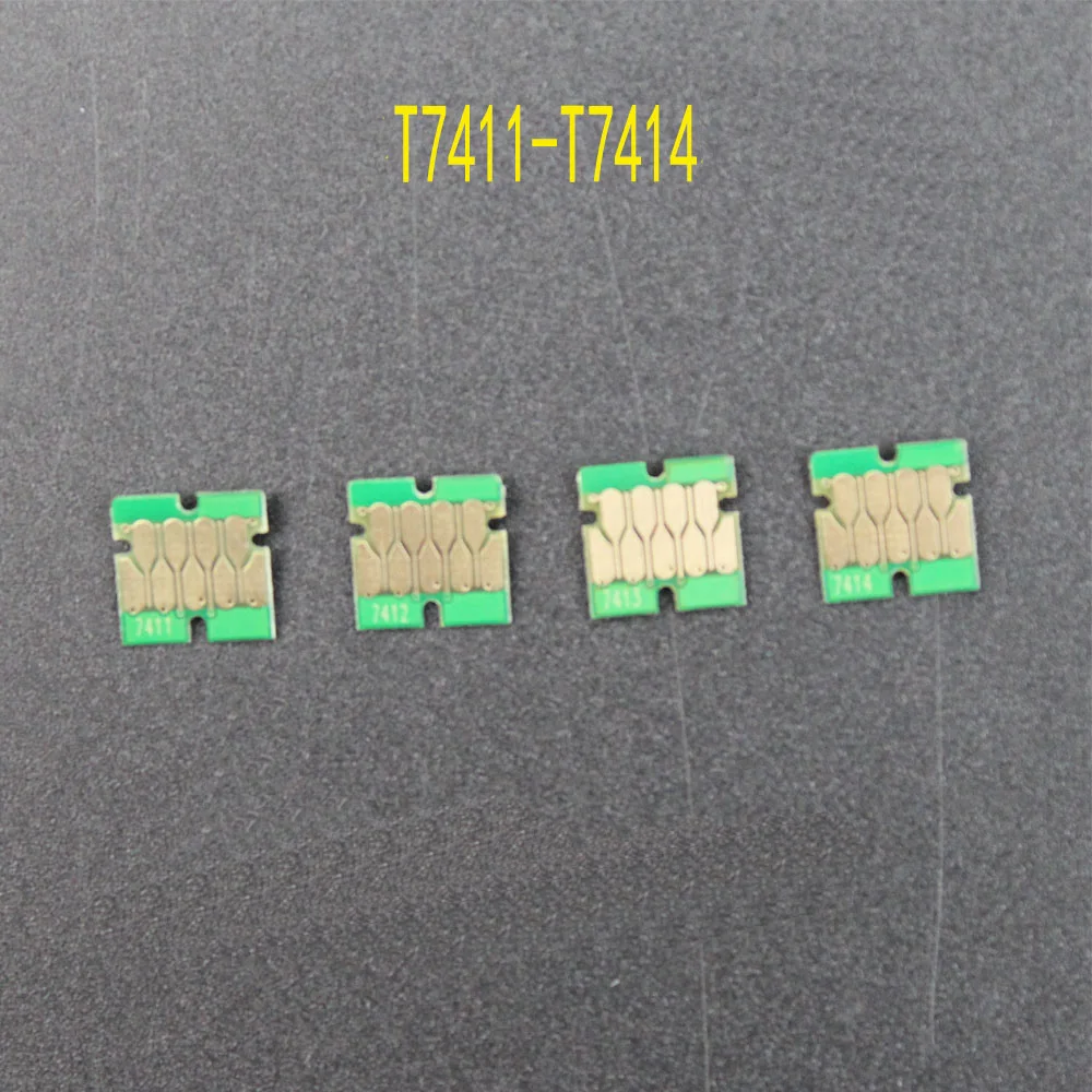 T7411-T7414 чип для Epson F6200 F6000 F6070 F6270 F7000 F7070 F7100 F7170 F7200 F9200 F9270 F9300 F7270 F9170 F937000 2750