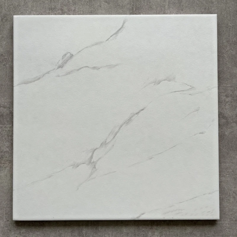 30x30 white carrara marble bathroom tiles ceramic marble slip resistant tiles in the bathroom