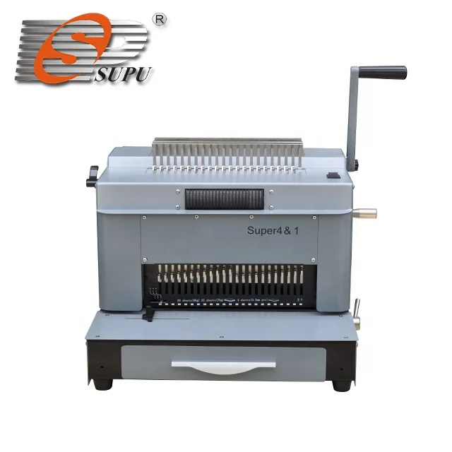 4 в 1 спиральная расческа проволока книга связующая машина