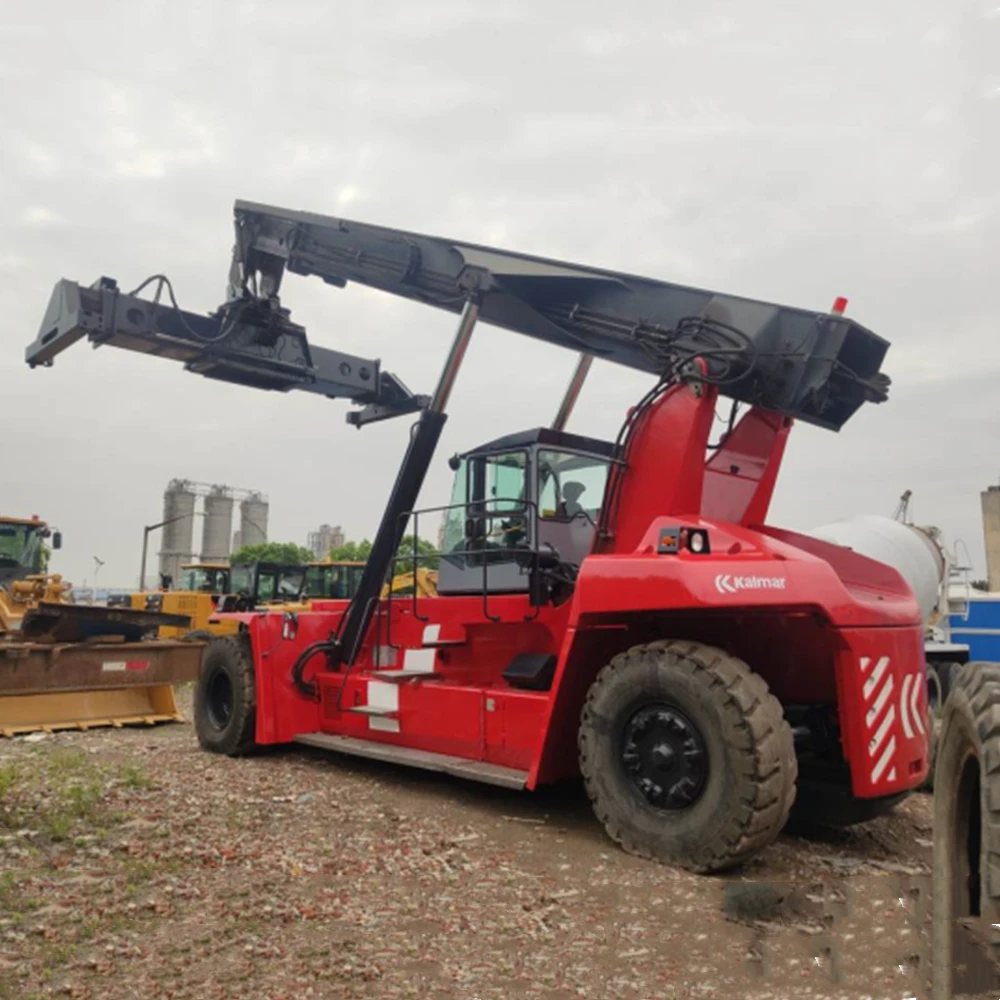 Used Second Hand Kalmar 45ton DRF450 Container Handler Container Reach Stacker