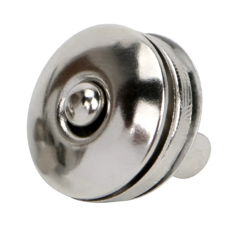 Custom eyelet magnet button knob quick release buckle 17 mm navel belly Magnetic button for bags purse fittings