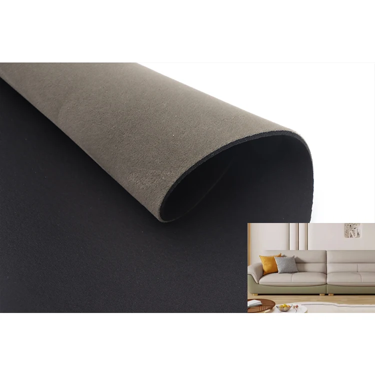 Manufacture Quality silicone sponge sheet sponge flocking composite fabric terry cloth
