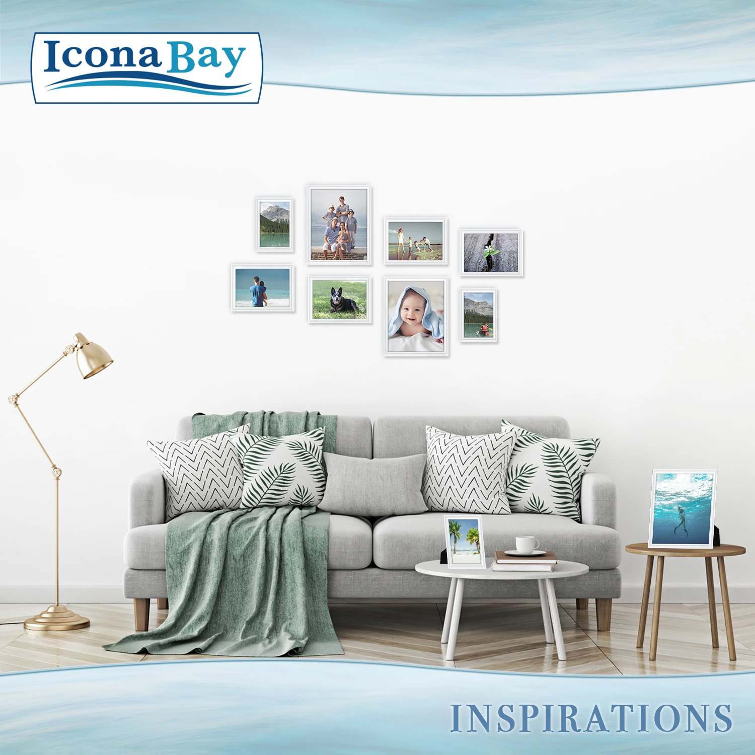 Creative Household High Quality Export Oriented Wholesale Custom Design Home Decoration Sublimation Wooden INSP-5x7 Photo Frame