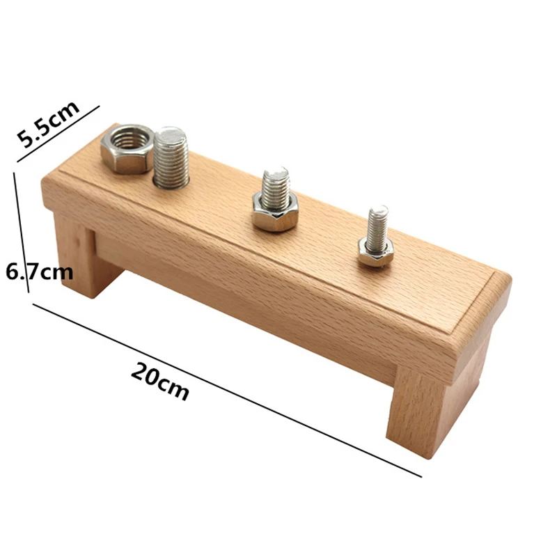 Montessori Screw Materials Basic Skills Educational Learning Toys
