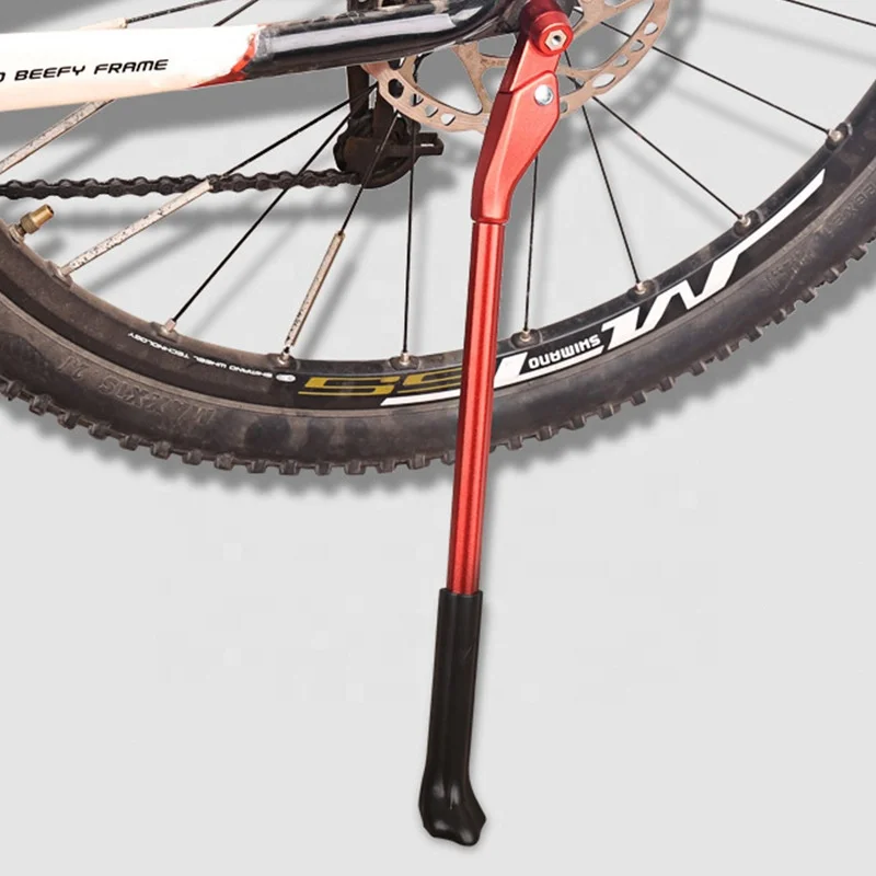 Road bike parking frame bicycle accessories bicycle quick release foot brace aluminum alloy side support