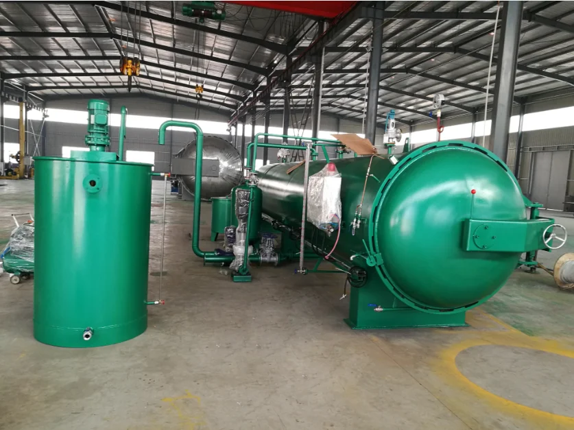 
Industrial Autoclave for Wood Drying 