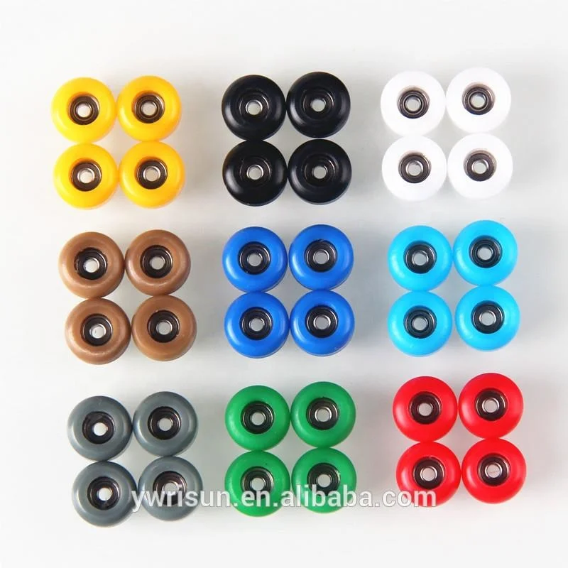 Wholesale Customized 100*30mm 100*34MM Mini Complete Skateboard Fingerboard Finger Board wheels