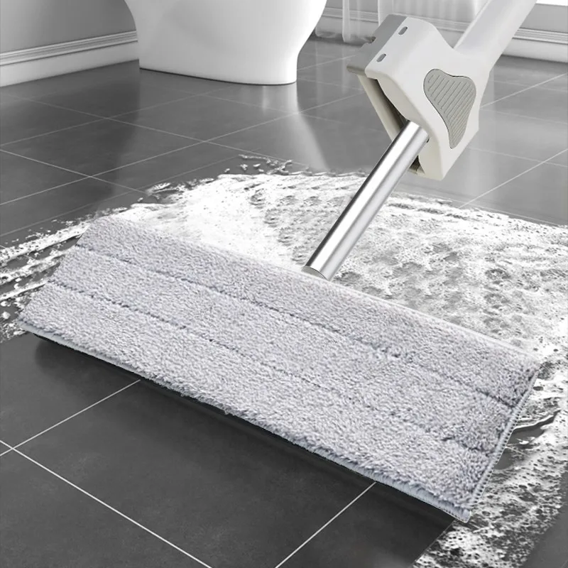 Clear Water and Dirty Water Filtration 360 Rotating Single Bucket Easy Spin Mops Home Cleaning Tools With Foldable Bucket