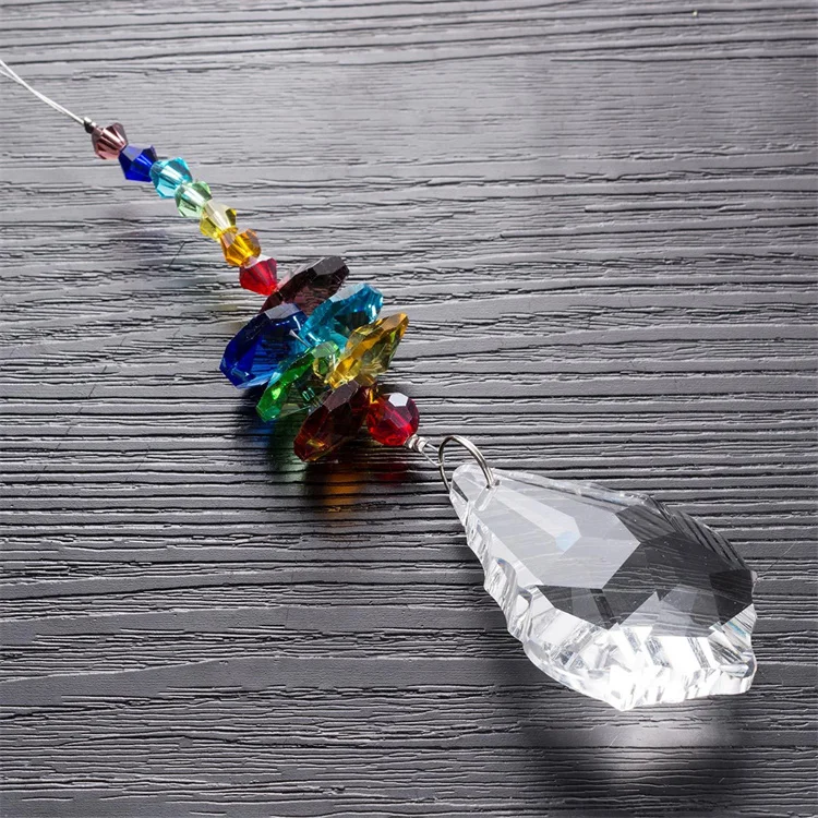 40 мм люстра с кристаллами шар призмы Радуга Octogon Chakra Suncatcher для подарка