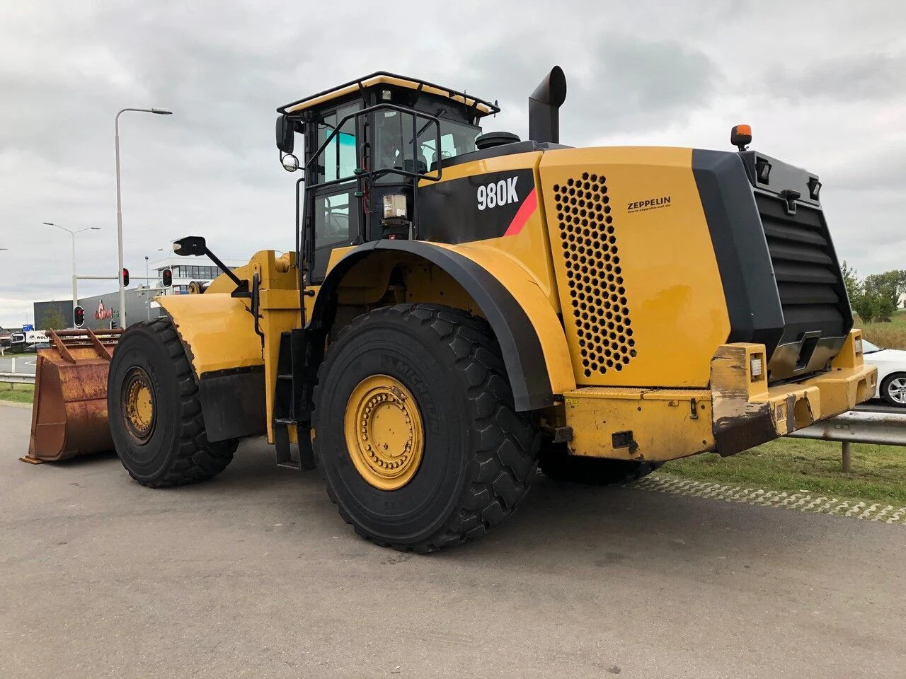 16 лет опыта экспорта колесный погрузчик 980L 8 тонн Payloader всемирно известный бренд Лидер продаж