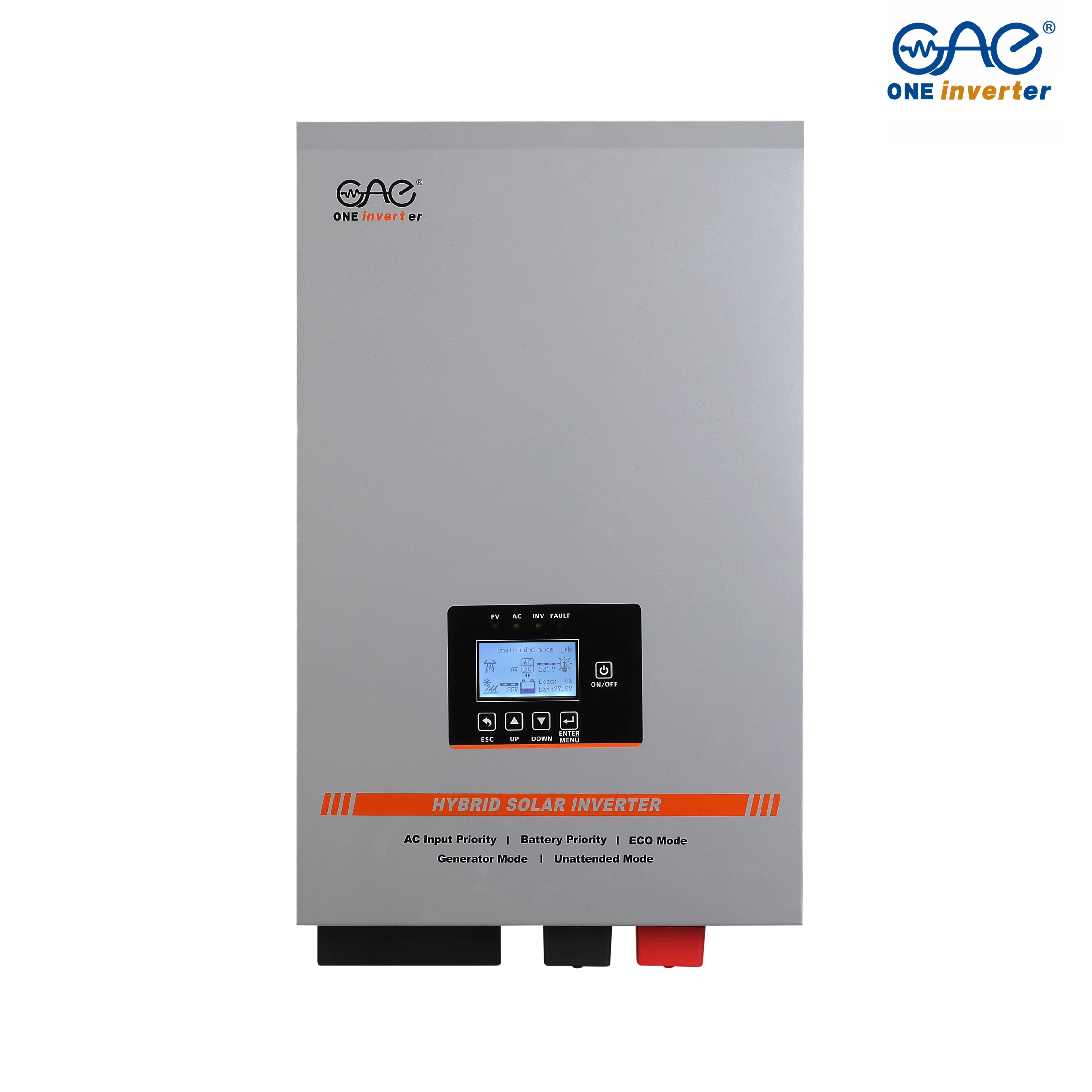 10KW Off Grid With Mppt Charge Controller Solar onduleur 220V Ac Dc Pure Sine Wave Inverter