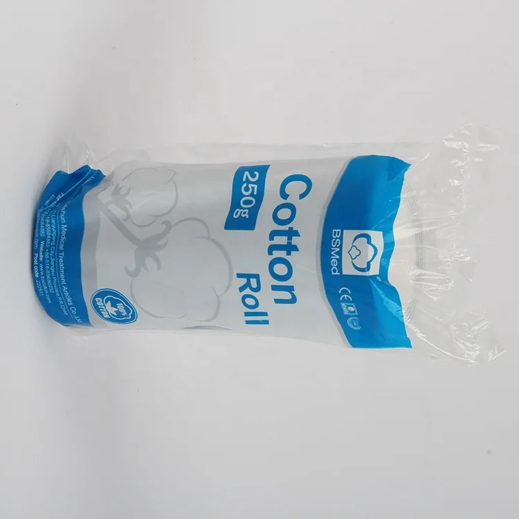 Medical Disinfection Sterile Absorbent Wool Cotton 500g