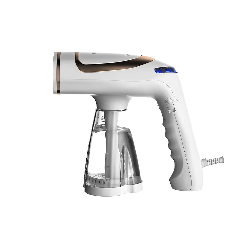 Garment Steamer Clothes For Travel Business Trip Mini Hand Held Press Steam Iron With Pump Garment Steamers Green