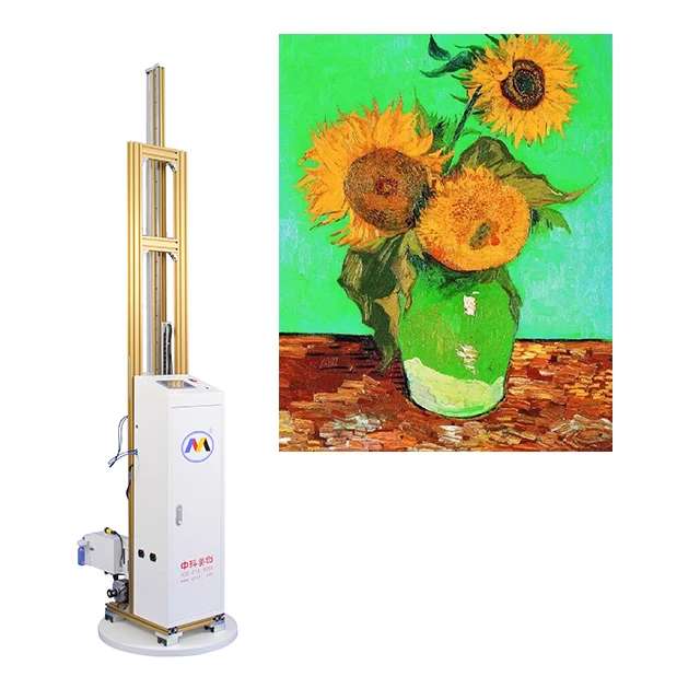 Digital Printing Machine 3D UV Flatbed Intelligent Vertical Wall Printer Digital Varnish Inkjet Printing Machine