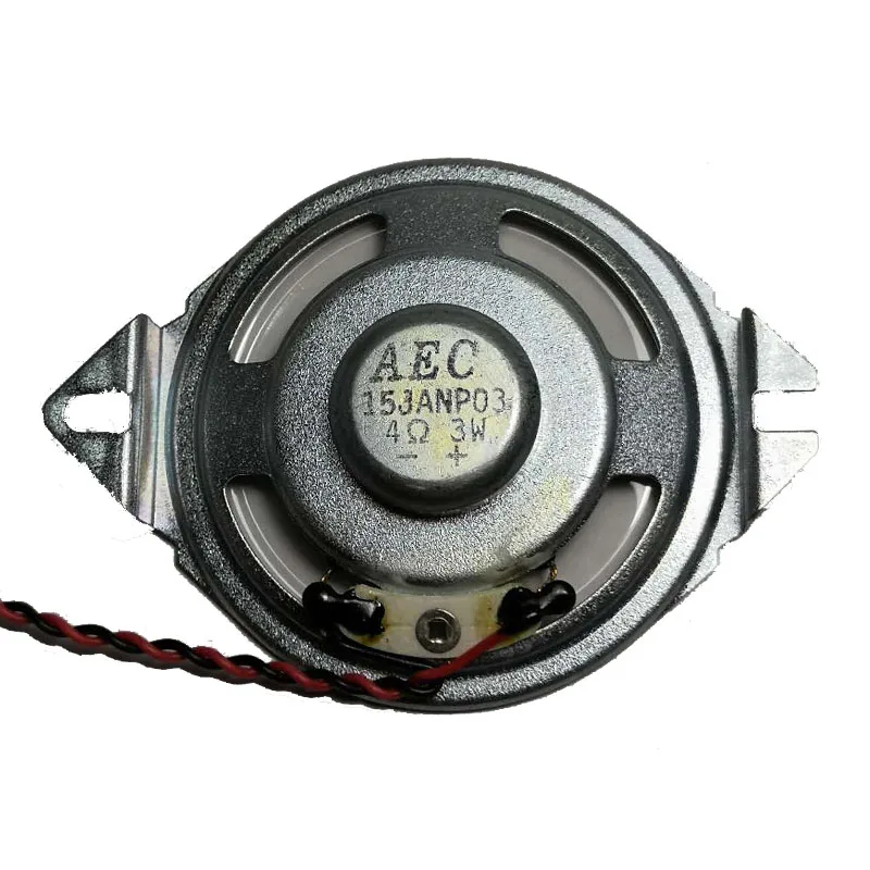 2 inch speaker part with fix ear hole 50mm speaker4 ohm 3watt with wire with connector  for toy, alarm system,medical device