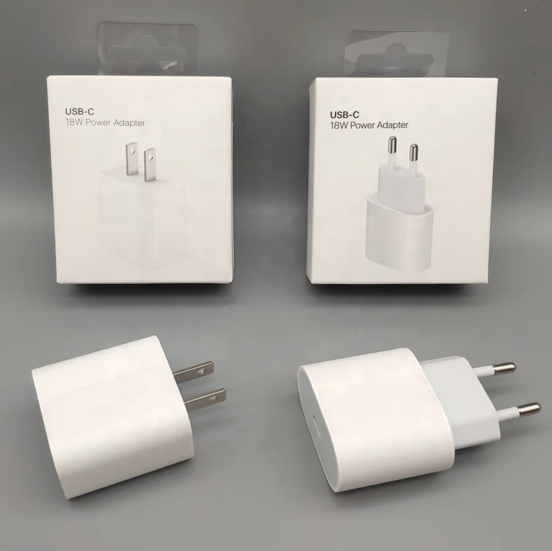  18/20W PD USB-C Кабель-адаптер для быстрого настенного зарядного устройства apple мощность мобильного телефона US/UK/ЕС Беспроводное зарядное устройство iphone 12