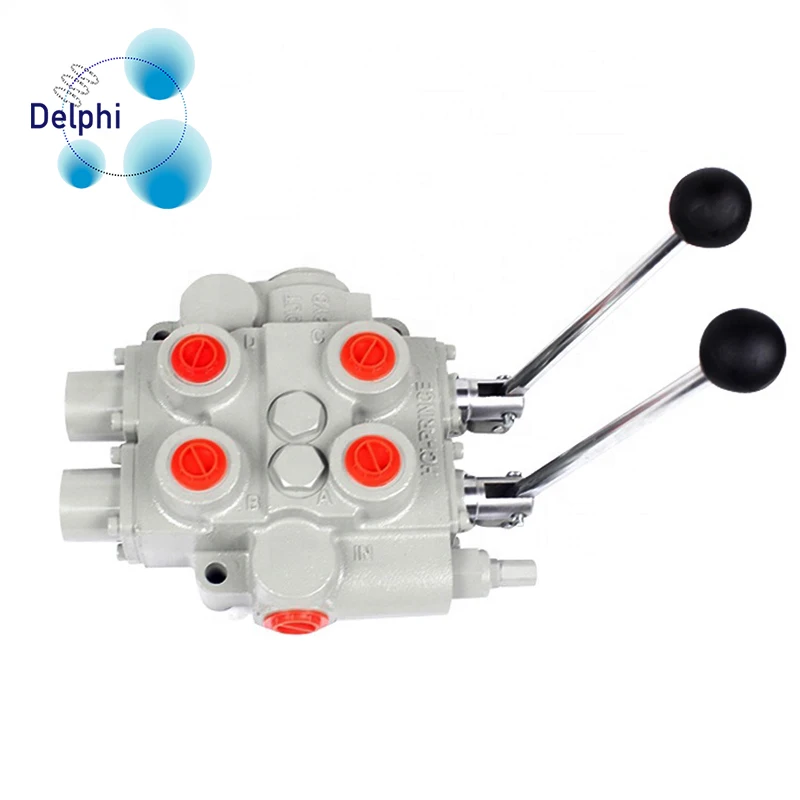 High quality ZDA-L15 series 2spool 60lpm Hydraulic Control electro-hydraulic directional valve for garbage truck