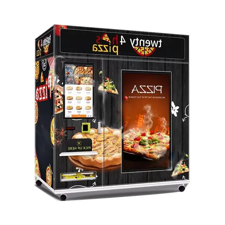 Vending machine pizza made in China  machine fully automatic pizza vending machine fully automatic chinese snack food fast food