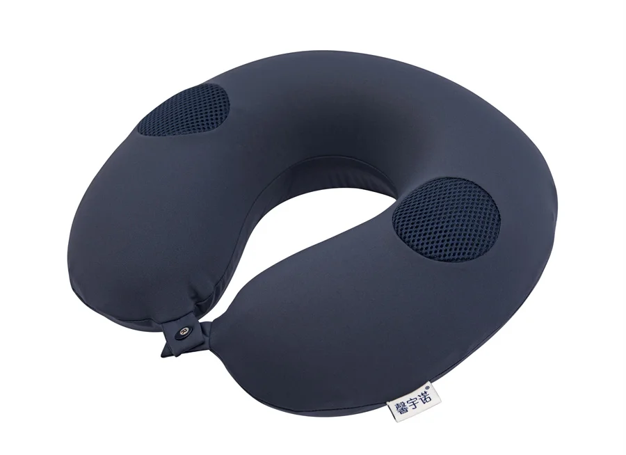 2022 New Modern Speaker Travel Pillow U Shape Travel Neck Pillow
