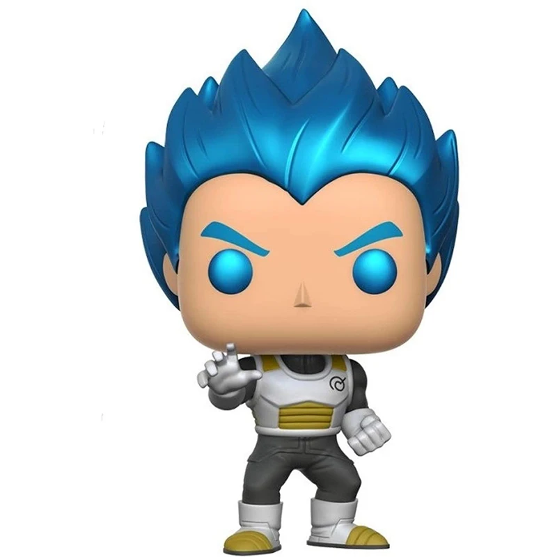 
Pop Dragon Z Ball Super Saiyan Metallic Blue Vegeta VInyl Action FIgure 