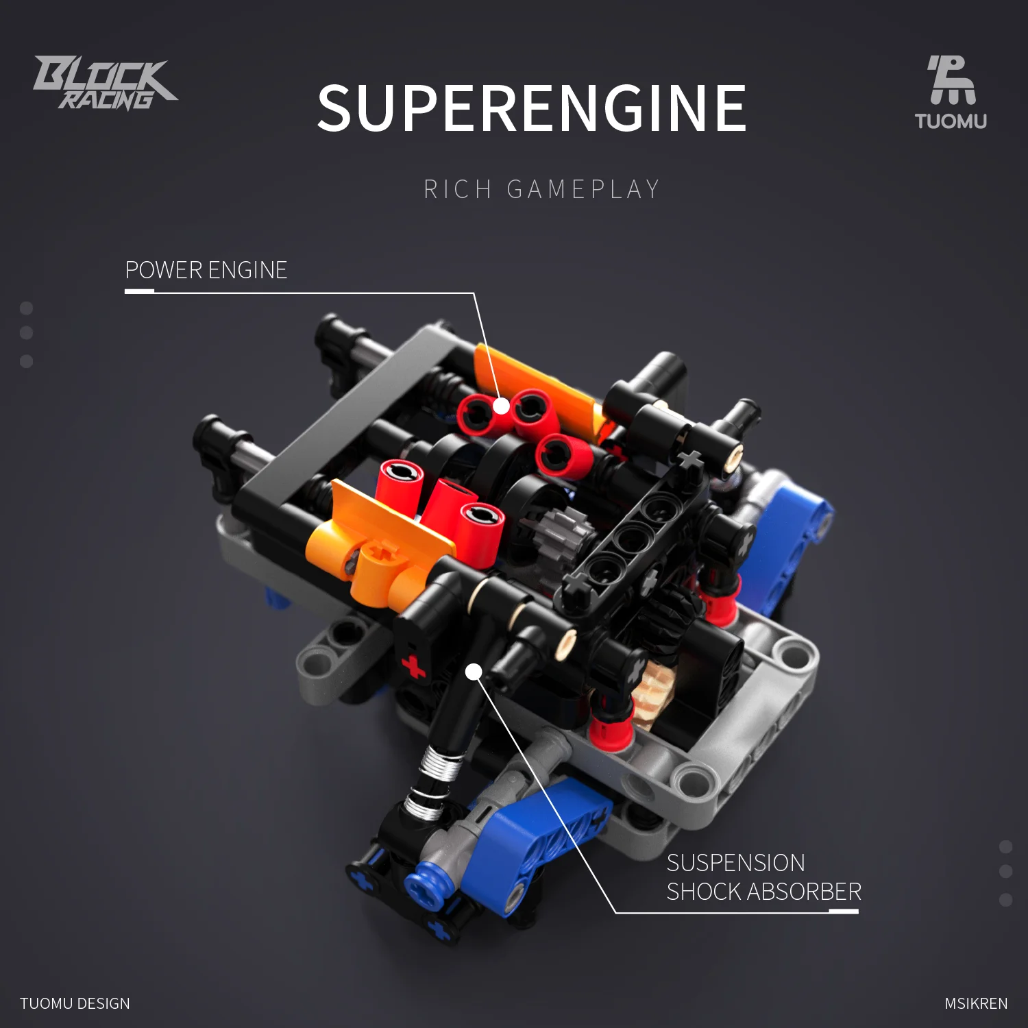 New Technic 1:14 Apollo EVO Sports Car Model DIY Assembly Brick Toys Super Racing Assembling Building Block Sets