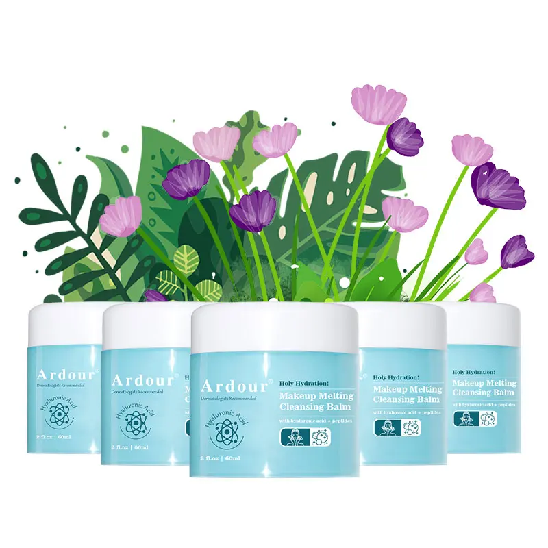 OEM Makeup Remover  to Hydrate Skin Makeup Melting Cleansing Balm with Hyaluronic Acid Face Cleanser