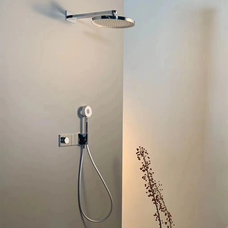 Brass Thermostatic Hot and Cold Sanitary Ware Bath Shower Set