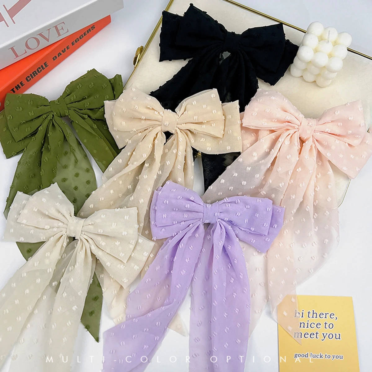 New Trend Hair Bow Making Supplies Cute Hair Claw Clips Hair Accessories Manufacturers China