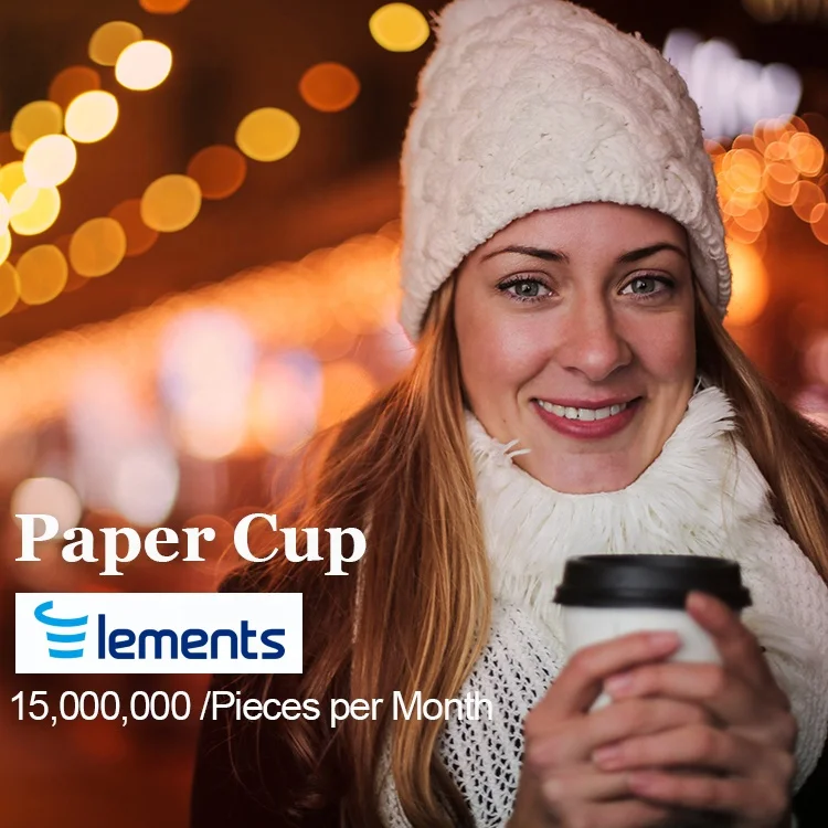 Manufacturer Wholesale Bulk Vasos Desechables Biodegradabl Kraft Paper Cup Recycled Single Wall Paper Vending Cup 71mm