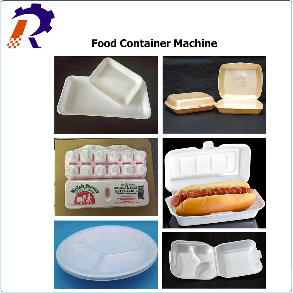 Plastic Thermocol Machine for Making Disposable Food Plate/ Tray/ box
