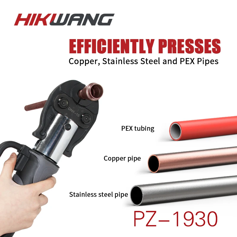 PZ-1930 Portable battery powered hydraulic pipe press tool for PEX&multilayer pipe copper tubes propress tool pipe fitting