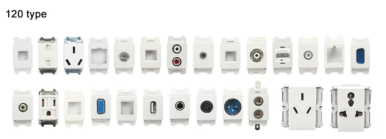 
Philippines US multifunctional outlet brass copper rj45 data floor socket box with data jacks/PH floor box 