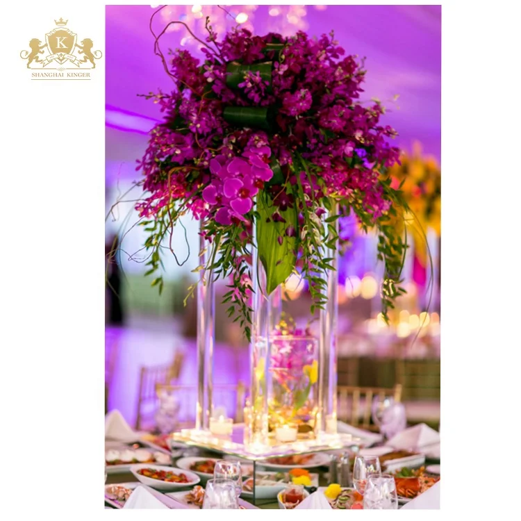 
Acrylic Wedding flower stand for table centerpiece event decoration 