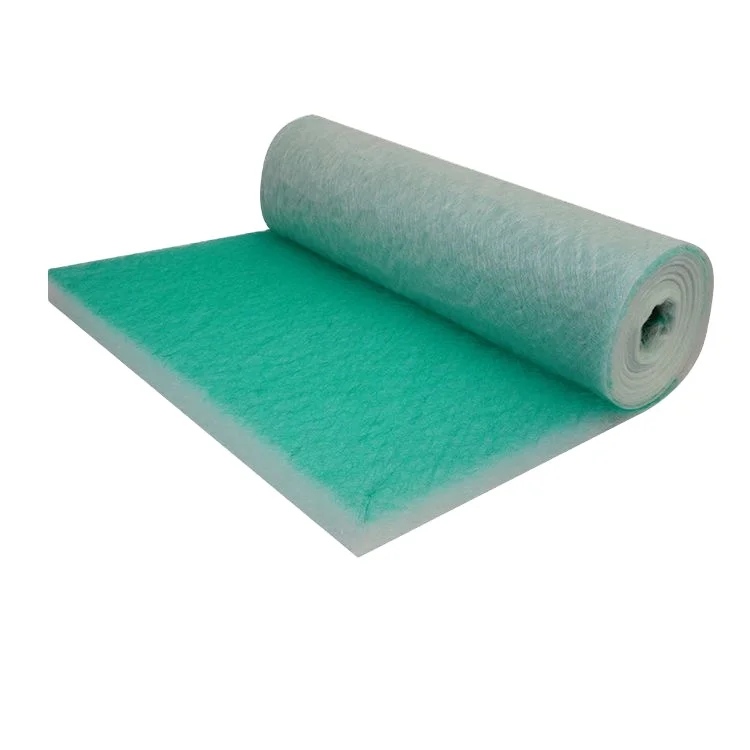 paint stop grease filter for inflatable auto painting spray booth floor fiberglass filter media manufacture