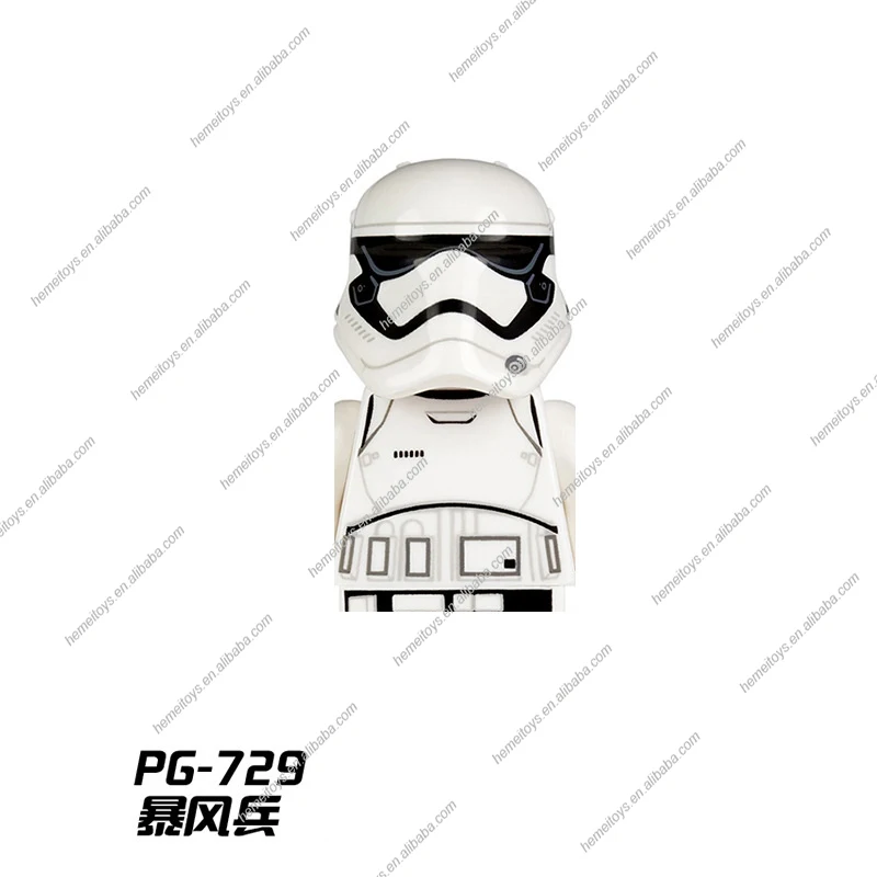 SW Clone Trooper Stormtrooper Boba Fett  First Order Commander Mini Block Toys Building Block Figures Toy PG8066