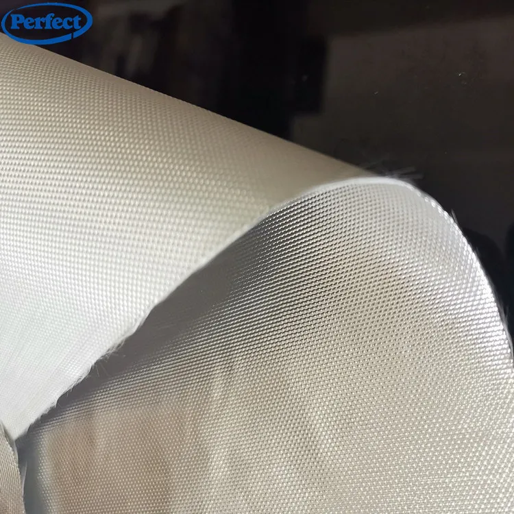 Heat Reflective Fire Resistant Fiberglass Low Weight Cloth Aluminum Foil Coated Glass Fiber Fabric
