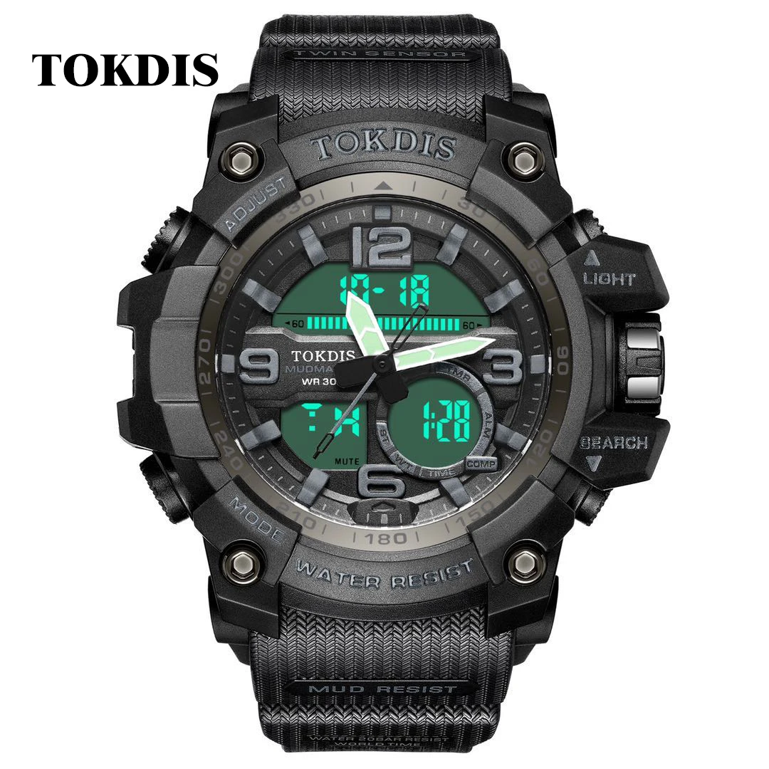 
Multi function calendar countdown week waterproof sports electronic watch 