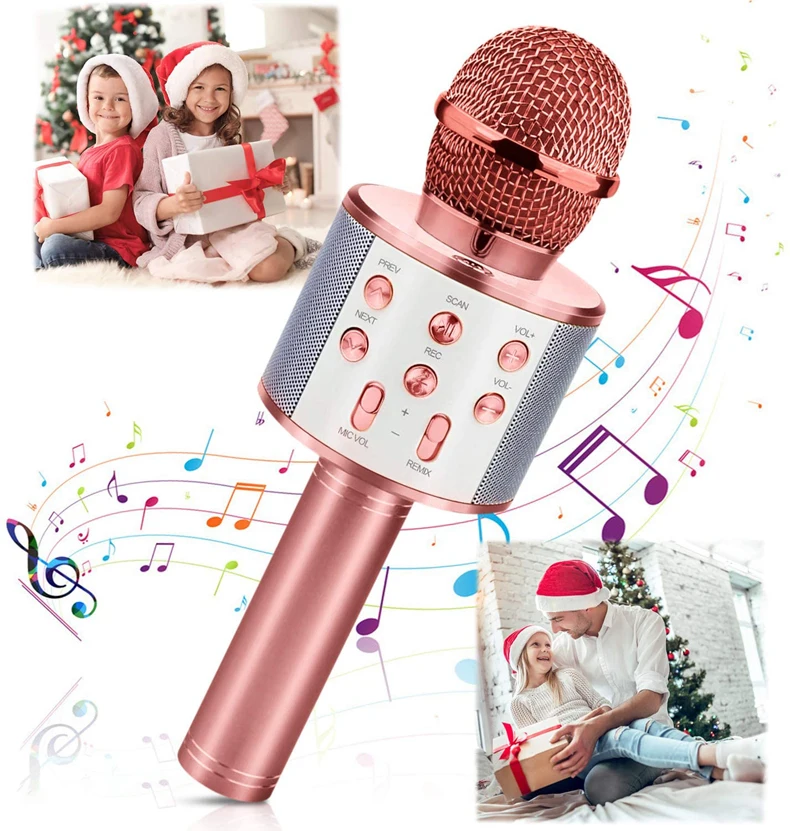 
Handheld bluetooth wireless ws 858 microphone professional Portable Factory wholesale product For USB for karaoke microphone 