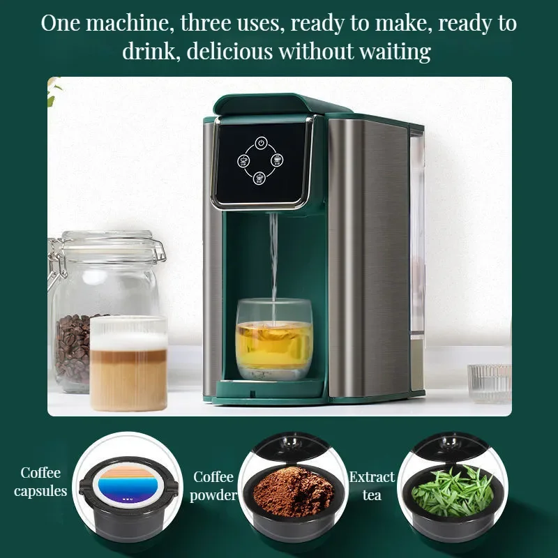 Automatic Capsule Coffee Machine Easy Clean Operation Customizable Cup Setting Smart Sensor Technology Durable Copper