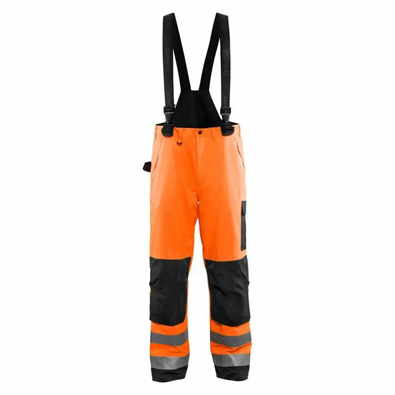 Женский комбинезон с высокой видимостью, комбинезон Hivis, оранжевые Рабочие Комбинезоны для работников дорожного транспорта