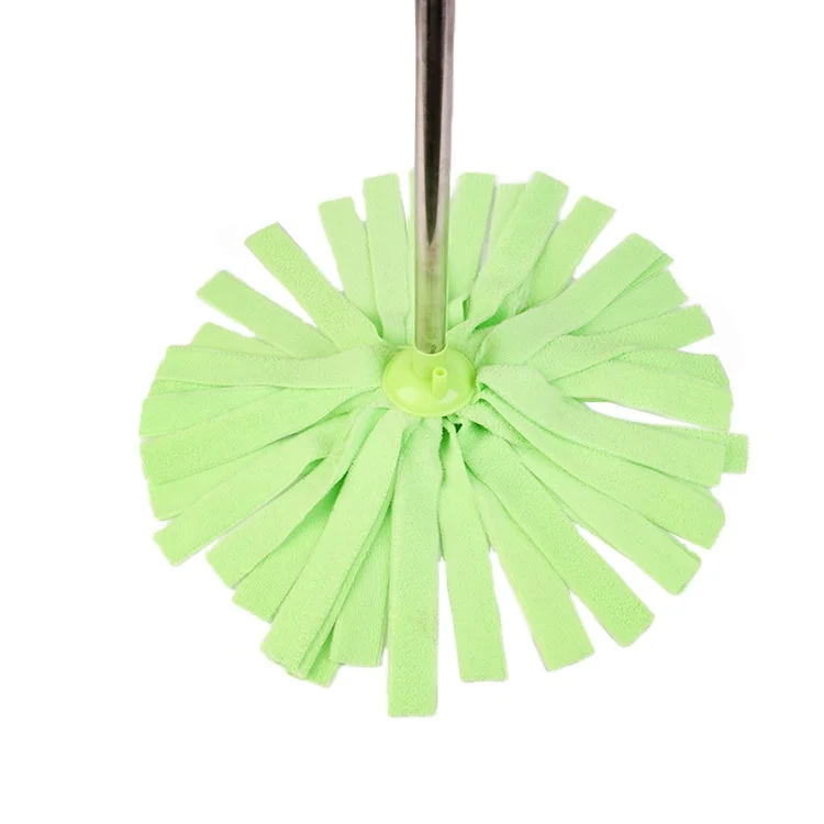 Chinese manufacturers mop wholesale cloth stripe mop self-twisting water rotary mop universal